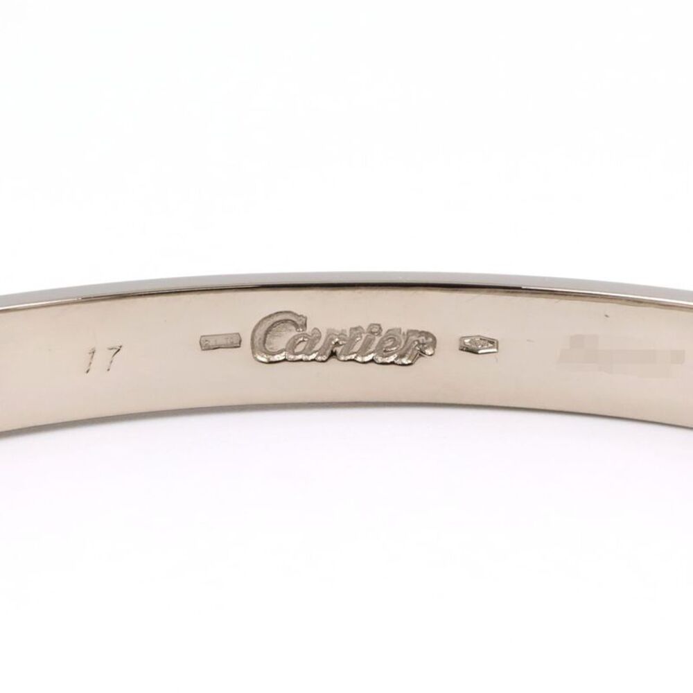 Cartier Love Bracelet K18WG White Gold - Picture 5 of 7
